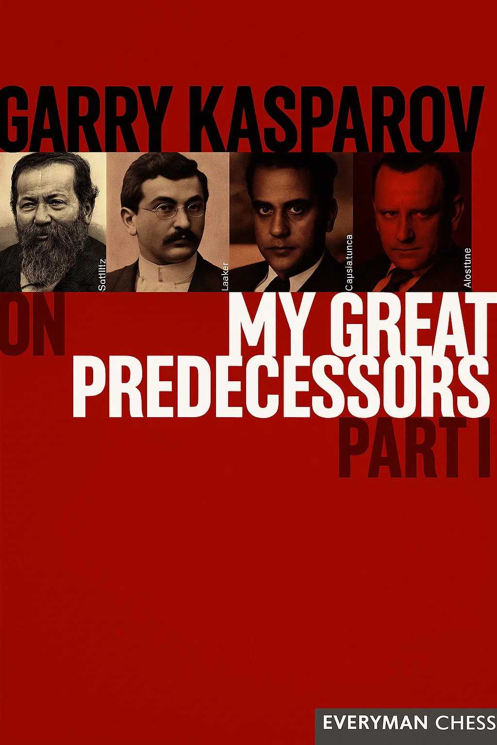 دانلود کتاب شطرنج Bineshoon - Kasparov My Great Predecessors 1 به صورت PDF و EPUB، تحلیل بازی‌های قهرمانان جهان و آموزش حرفه‌ای شطرنج