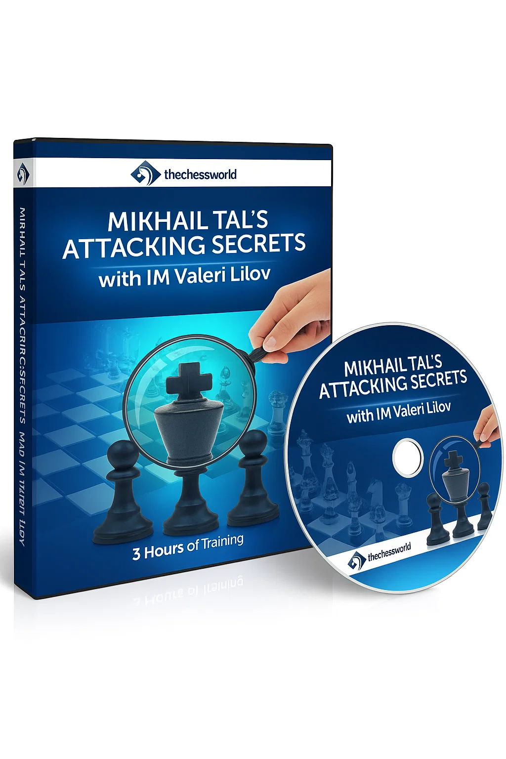 دانلود Mikhail Tal’s Attacking Secrets شامل PGN و پکیج ویدئویی برای یادگیری سبک حمله استاد بزرگ Mikhail Tal با تدریس IM Valeri Lilov