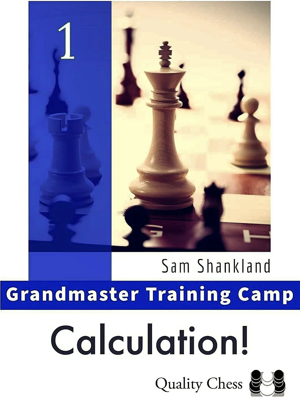 کتاب شطرنج Shankland Grandmaster Training Camp 1 – Calculation برای بهبود محاسبه در شطرنج