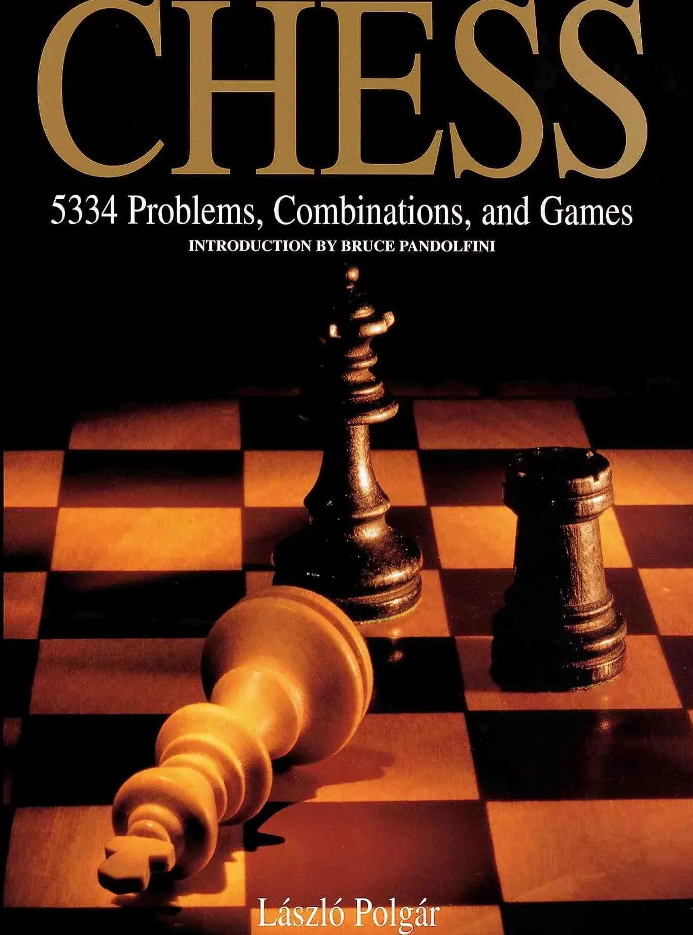 کاور کتاب Polgar Chess 5334 Problems, Combinations, and Games – شامل 5334 تمرین، ترکیب و بازی شطرنج با تحلیل کامل و تصاویر آموزشی برای بازیکنان مبتدی تا حرفه‌ای