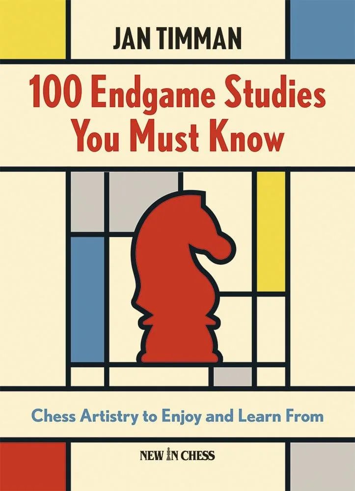 جلد کتاب 100 Endgame Studies You Must Know اثر یان تیمان (2024) برای آموزش کامل آخربازی‌های شطرنج