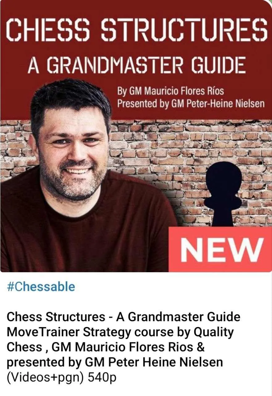 دانلود دوره Chess Structures – آموزش کامل ساختارهای پیاده‌ای شطرنج توسط مربی مگنوس کارلسن (نسخه ۳۰۰ دلاری Chessable)