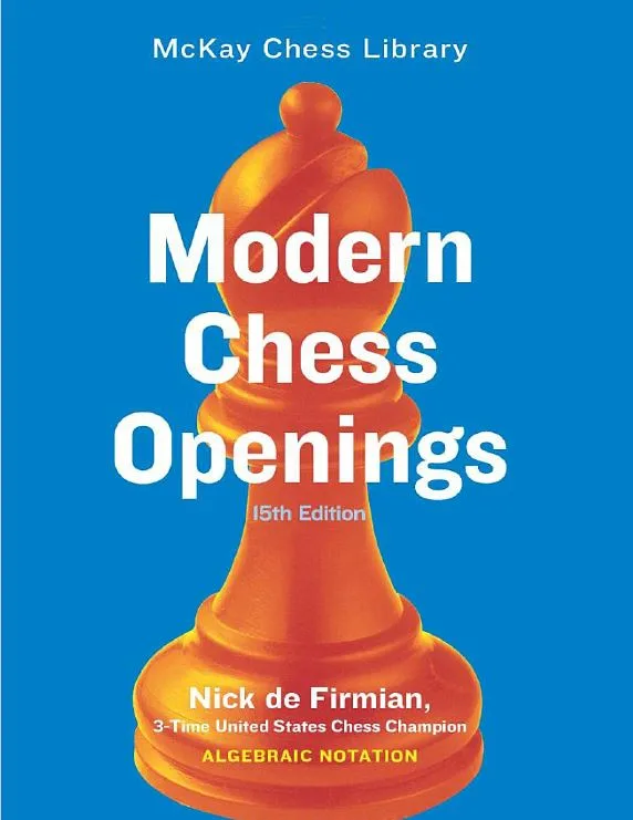 کتاب Modern Chess Openings 15th Edition – کامل‌ترین مرجع گشایش‌های شطرنج اثر Nick de Firmian همراه امکان تدریس VIP فارسی